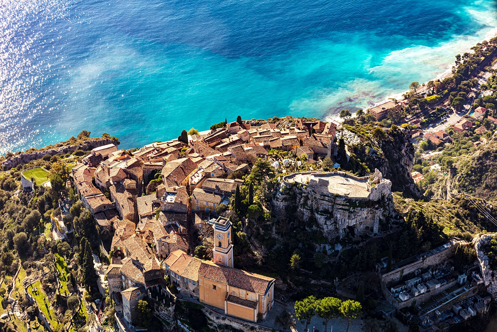 Classic car rental in Eze